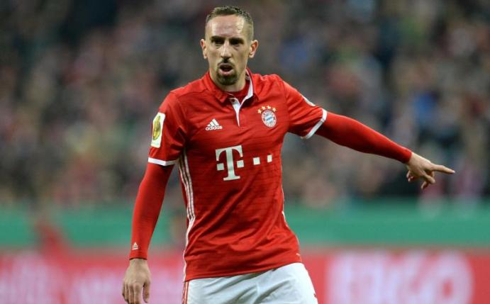 Franck Ribéry fühlt sich in München pudelwohl. Foto: Andreas Gebert