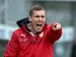 Stuttgarts Trainer Hannes Wolf: «Können sehr, sehr viel gewinnen.» Foto: Daniel Karmann