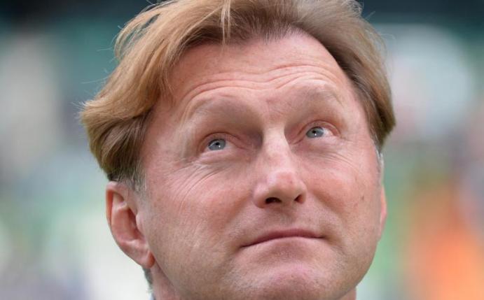 Leipzigs Trainer Ralph Hasenhüttl strebt mit seinem Team nach oben - ohne Druck. Foto: Carmen Jaspersen