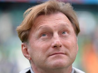 Leipzigs Trainer Ralph Hasenhüttl strebt mit seinem Team nach oben - ohne Druck. Foto: Carmen Jaspersen Leipzigs Trainer Ralph Hasenhüttl strebt mit seinem Team nach oben - ohne Druck. Foto: Carmen Jaspersen