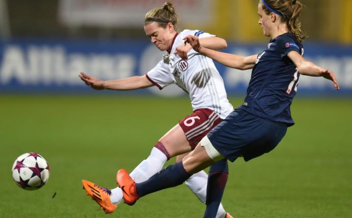 Die FCB-Frauen reisen mit einem 1:0 im Rücken nach Paris
