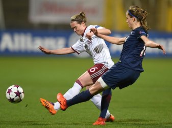 Die FCB-Frauen reisen mit einem 1:0 im Rücken nach Paris Die FCB-Frauen reisen mit einem 1:0 im Rücken nach Paris