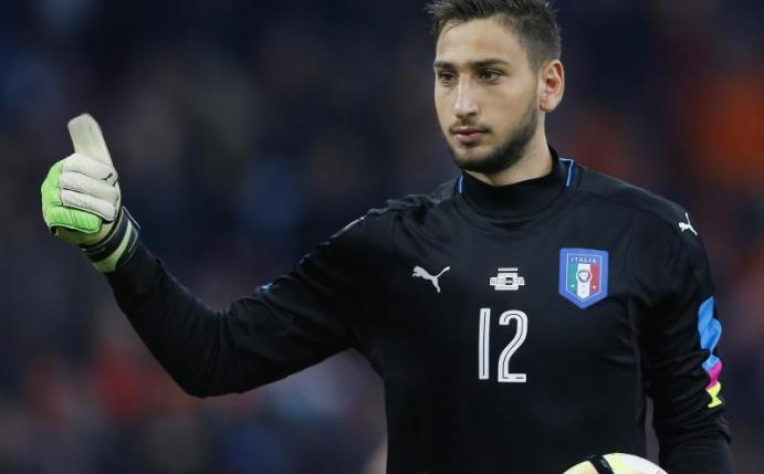 Gianluigi Donnarumma stand gegen die Niederlande im italienischen Tor. Foto: Peter Dejong