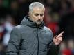 Manchester Uniteds Trainer Jose Mourinho bereut sein Verhalten gegenüber Schweinsteiger. Foto: Martin Rickett