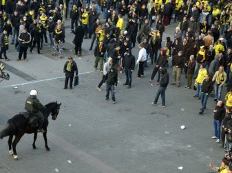 Die Polizei zieht ein positives Fazit im Revierderby Die Polizei zieht ein positives Fazit im Revierderby