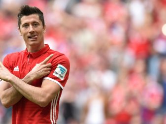 Lewandowski macht, was er immer macht: Tore schießen Lewandowski macht, was er immer macht: Tore schießen