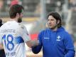 Peter Niemeyer (l) ist nach Trainer Torsten Frings noch nicht einsatzfähig. Foto: Hasan Bratic