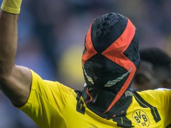 Mit seiner Maskenaktion hat Pierre-Emerick Aubameyang die Vereinsführung des BVB erbost. Foto: Bernd Thissen Mit seiner Maskenaktion hat Pierre-Emerick Aubameyang die Vereinsführung des BVB erbost. Foto: Bernd Thissen