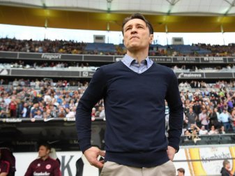 Frankfurts Trainer Niko Kovac hofft auf Tore gegen Bremen. Foto: Arne Dedert Frankfurts Trainer Niko Kovac hofft auf Tore gegen Bremen. Foto: Arne Dedert