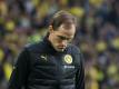 Dortmunds Trainer Thomas Tuchel muss abwarten, welche Spieler er in München zur Verfügung haben wird. Foto: Bernd Thissen