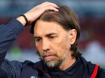 Der Mainzer Trainer Martin Schmidt steht unter Erfolgsdruck. Foto: Thomas Frey
