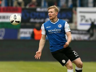 Andreas Voglsammer bringt Bielefeld in Führung Andreas Voglsammer bringt Bielefeld in Führung