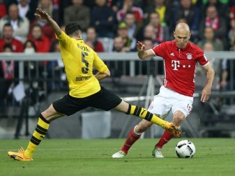 Robben erzielte sein Tor mit dem typischen "Robben-Move" Robben erzielte sein Tor mit dem typischen "Robben-Move"
