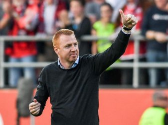 Ingolstadts Trainer Maik Walpurgis ist stolz auf sein Team. Foto: Armin Weigel Ingolstadts Trainer Maik Walpurgis ist stolz auf sein Team. Foto: Armin Weigel