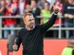 Ingolstadts Trainer Maik Walpurgis ist stolz auf sein Team. Foto: Armin Weigel