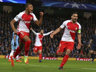 Der AS Monaco geht mit viel Selbstvertrauen ins Viertelfinale der Champions League gegen Borussia Dortmund. Foto: Dave Thompson Der AS Monaco geht mit viel Selbstvertrauen ins Viertelfinale der Champions League gegen Borussia Dortmund. Foto: Dave Thompson