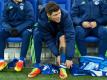 «Letztes Jahr auf Schalke»: Klaas-Jan Huntelaar will weg. Foto: Guido Kirchner