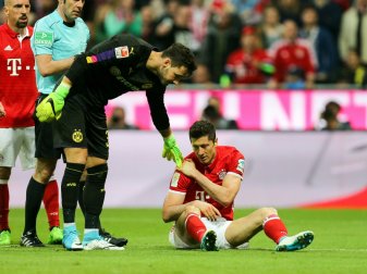 Lewandowski fällt wegen Schulterprellung gegen Real aus