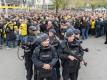 Die Sicherheitsvorkehrungen in Dortmund werden auch für die Partie gegen Frankfurt erhöht. Foto: Guido Kirchner