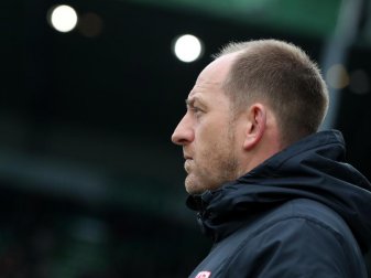 Der Braunschweiger Trainer Torsten Lieberknecht widerspricht Darstellungen, sein Team hätte nur Glück gehabt. Foto: Daniel Karmann Der Braunschweiger Trainer Torsten Lieberknecht widerspricht Darstellungen, sein Team hätte nur Glück gehabt. Foto: Daniel Karmann