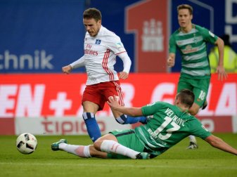 Das Hinspiel zwischen dem Hamburger SV und Werder Bremen endete 2:2. Foto: Daniel Reinhardt Das Hinspiel zwischen dem Hamburger SV und Werder Bremen endete 2:2. Foto: Daniel Reinhardt
