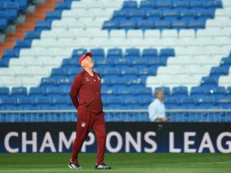 Trainer Carlo Ancelotti will mit dem FC Bayern ins Halbfinale. Foto: Andreas Gebert Trainer Carlo Ancelotti will mit dem FC Bayern ins Halbfinale. Foto: Andreas Gebert