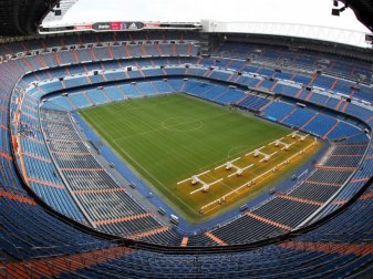 Im Estadio Santiago Bernabéu fanden schon viele denkwürdige Spiele statt. Foto: Fabian Stratenschulte Im Estadio Santiago Bernabéu fanden schon viele denkwürdige Spiele statt. Foto: Fabian Stratenschulte