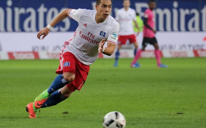 Der HSV würde gerne mit Bobby Wood verlängern. Foto: Axel Heimken