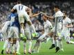 Die Spieler von Real Madrid bejubeln den Sieg gegen Bayern München. Foto: Andreas Gebert