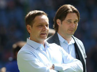 Zuber (r.) wird Sportlicher Leiter von Hannover 96 Zuber (r.) wird Sportlicher Leiter von Hannover 96