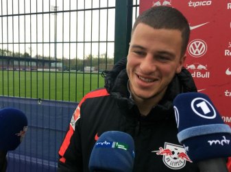 Mittelfeldspieler Diego Demme träumt von einem Einsatz in der deutschen oder italienischen Nationalmannschaft. Foto: Sandra Degenhardt