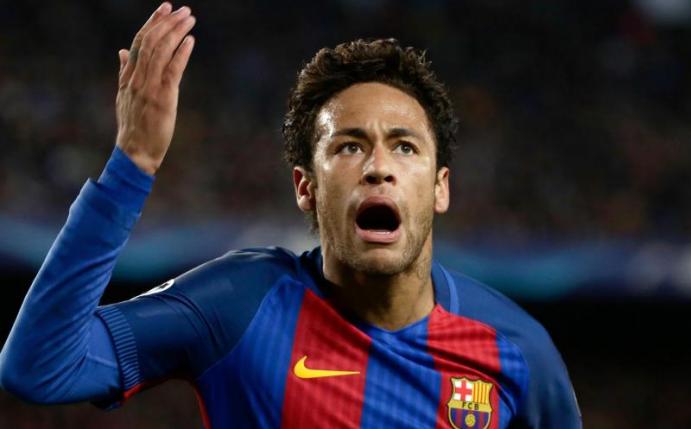 Barcelonas Star Neymar war nach dem Champions-League-Aus völlig frustriert. Foto: Emilio Morenatti
