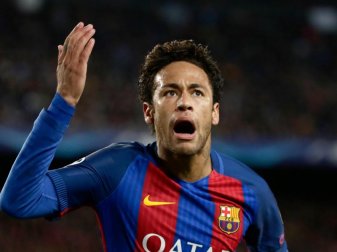 Barcelonas Star Neymar war nach dem Champions-League-Aus völlig frustriert. Foto: Emilio Morenatti Barcelonas Star Neymar war nach dem Champions-League-Aus völlig frustriert. Foto: Emilio Morenatti