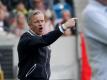 Union-Trainer Jens Keller trifft mit seinem Team auf den VfB Stuttgart. Foto: Roland Weihrauch