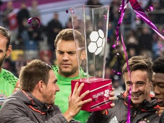 Der FC Bayern München feiert im Januar den Telekom Cup. Foto: Federico Gambarini