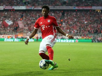 Fehlt möglicherweise gegen Dortmund: David Alaba Fehlt möglicherweise gegen Dortmund: David Alaba