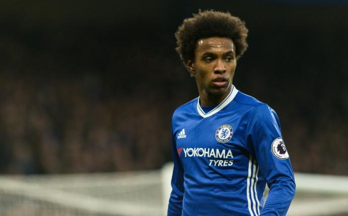 Willian erzielte die ersten beiden Treffer für Chelsea
