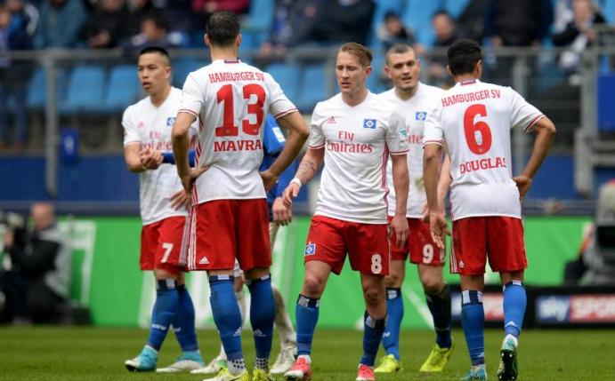 Der HSV muss weiterhin um den Klassenverbleib zittern. Foto: Daniel Reinhardt