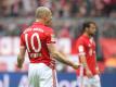Arjen Robben fordert mit Blick auf den DFB-Pokal: «Wir wissen wie schön dieses Spiel in Berlin ist, da müssen wir hin, und da müssen wir alles geben.» Foto: Fabian Sommer