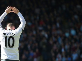 Wayne Rooney bejubelt seinen Treffer zum 2:0