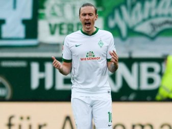 Bremen-Stürmer Max Kruse ist wieder auf der Liste von Bundestrainer Joachim Löw. Foto: Armin Weigel