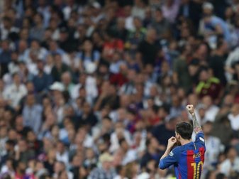 Barcelonas Star Lionel Messi war wieder einmal der Matchwinner gegen Real Madrid. Foto: Juan Carlos Rojas Barcelonas Star Lionel Messi war wieder einmal der Matchwinner gegen Real Madrid. Foto: Juan Carlos Rojas