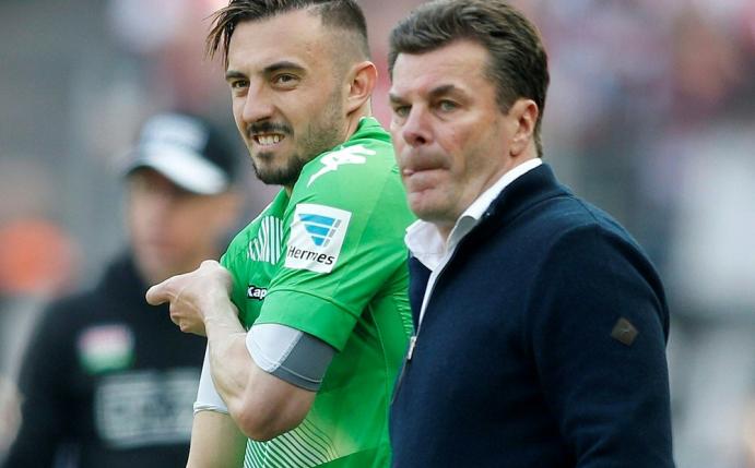 Dieter Hecking (r.) muss auf Josip Drmic (l.) verzichten