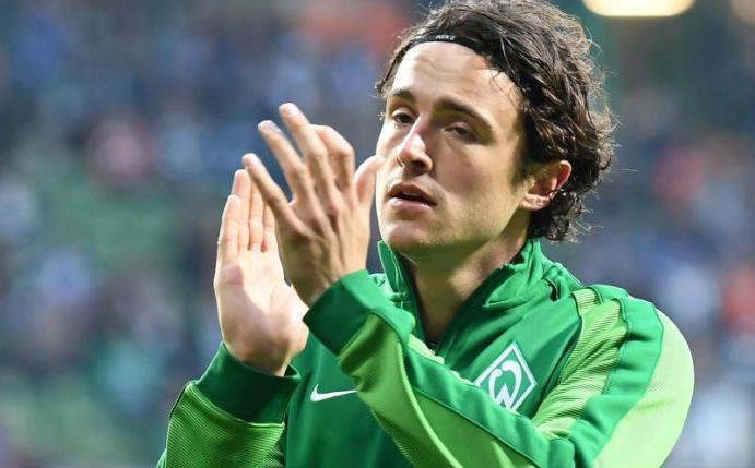 Thomas Delaney steht bei Werder Bremen vor der Rückkehr ins Mannschaftstraining. Foto: Carmen Jaspersen