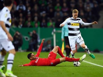 Die Borussia muss vorerst ohne Oscar Wendt (r) auskommen. Foto: Marius Becker Die Borussia muss vorerst ohne Oscar Wendt (r) auskommen. Foto: Marius Becker