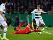 Die Borussia muss vorerst ohne Oscar Wendt (r) auskommen. Foto: Marius Becker