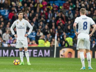 Ronaldo und Kroos (v.l.) werden geschont Ronaldo und Kroos (v.l.) werden geschont
