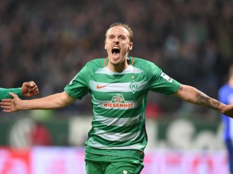 Trotz zuletzt einer Serie von zehn ungeschlagenen Spielen bleibt Bremens Max Kruse zurückhaltend. Foto: Carmen Jaspersen Trotz zuletzt einer Serie von zehn ungeschlagenen Spielen bleibt Bremens Max Kruse zurückhaltend. Foto: Carmen Jaspersen