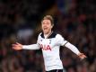 Tottenham Hotspurs Christian Eriksen jubelt nach seinem Torschuss. Foto: Adam Davy