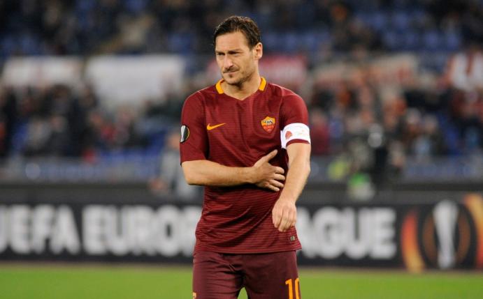 Totti wird wohl wieder auf der Bank sitzen